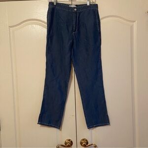 NWT Zara Straight Leg Pants - Dark Blue